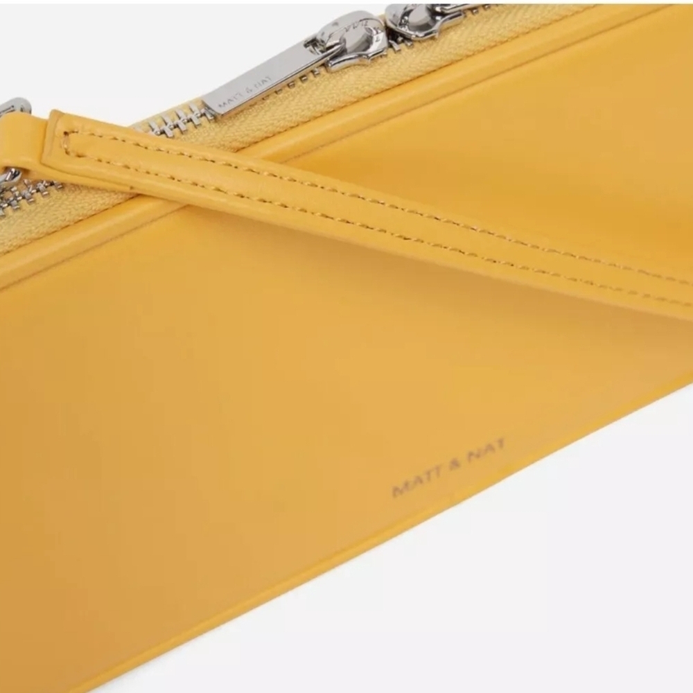 Matt & Nat Yellow Crossbody Bag - Picture 5 of 6